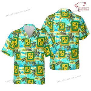 US Army 18th Cavalry Regiment Hawaiian Shirt