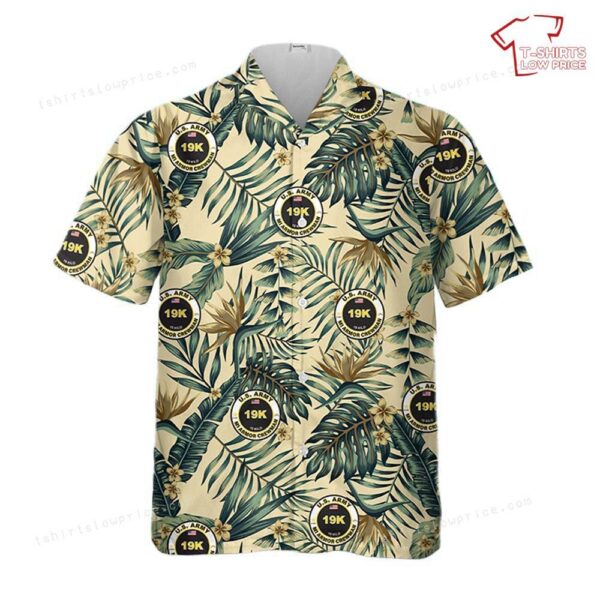 US Army 19K M1 Armor Crewman Hawaiian Shirt US Army 19K M1 Armor Crewman Hawaiian Shirt