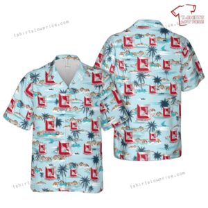 US Army 19th Engineer Battalion Hawaiian Shirt US Army 19th Engineer Battalion Hawaiian Shirt