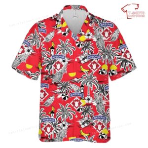 US Army 20th Engineer Brigade Airborne Hawaiian Shirt