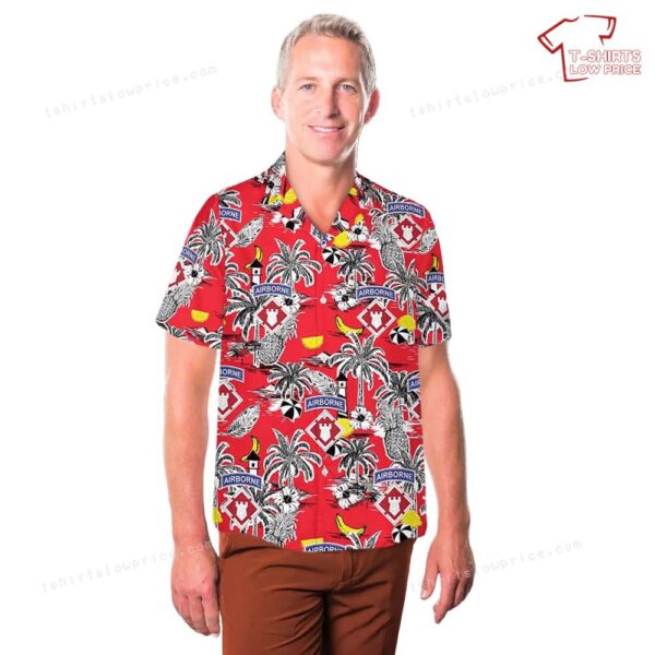 US Army 20th Engineer Brigade Airborne Hawaiian Shirt US Army 20th Engineer Brigade Airborne Hawaiian Shirt