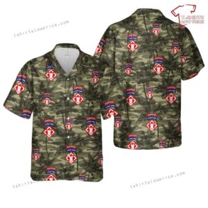 US Army 20th Engineer Brigade-Airborne Sapper Hawaiian Shirt US Army 20th Engineer Brigade-Airborne Sapper Hawaiian Shirt
