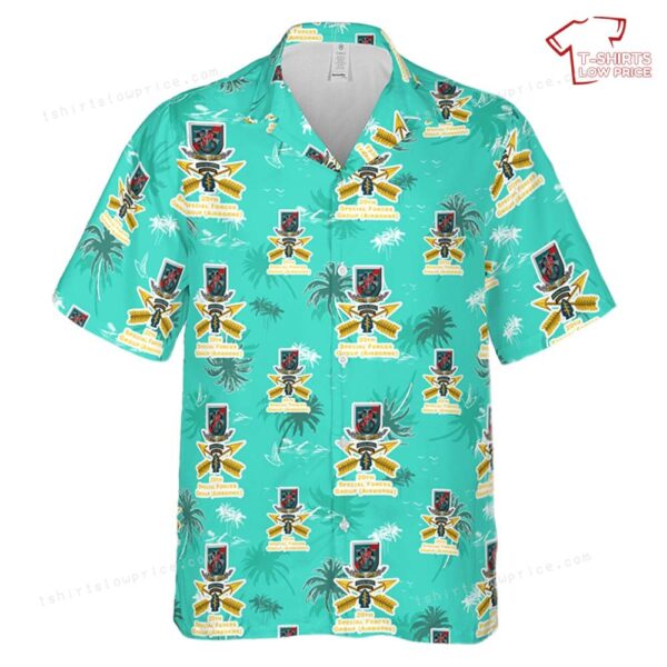 US Army 20th Special Forces Group “Airborne” Hawaiian Shirt US Army 20th Special Forces Group “Airborne” Hawaiian Shirt
