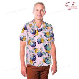 US Army 21st Signal Brigade Distinctive Unit Insignia Hawaiian Shirt 3