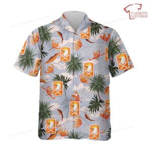 US Army 22nd Signal Brigade Hawaiian Shirt