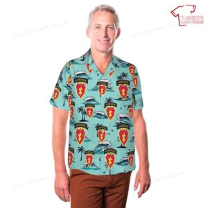 US Army 24th Infantry Division Hawaiian Shirt 3