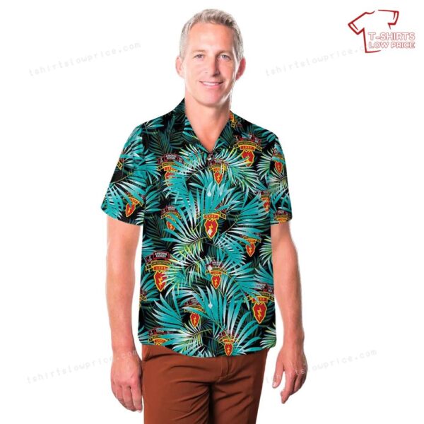 US Army 25th Infantry Ranger Long Range Patrol Pocket Hawaiian Shirt US Army 25th Infantry Ranger Long Range Patrol Pocket Hawaiian Shirt