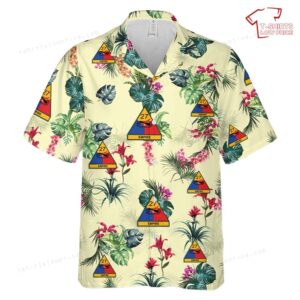 US Army 27th Armored Division (27th AD) Hawaiian Shirt