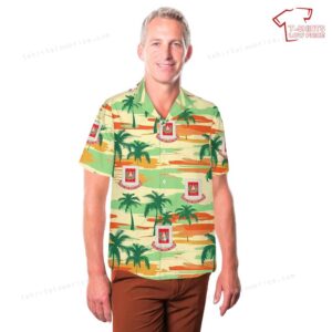 US Army 27th Engineer Battalion Combat Airborne Tiger Battalion Hawaiian Shirt 3
