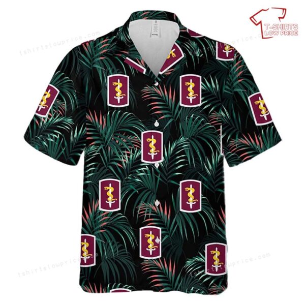 US Army 30th Medical Brigade Hawaiian Shirt US Army 30th Medical Brigade Hawaiian Shirt