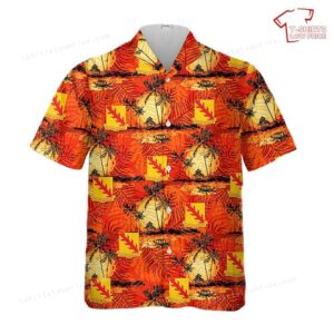 US Army 32nd Armored Regiment Hawaiian Shirt