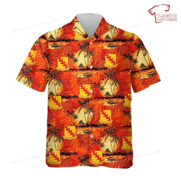 US Army 32nd Armored Regiment Hawaiian Shirt US Army 32nd Armored Regiment Hawaiian Shirt
