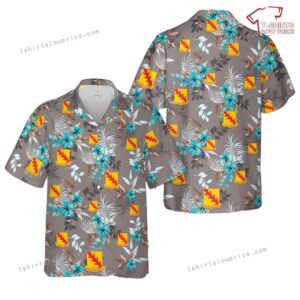 US Army 32nd Cavalry Regiment Hawaiian Shirt
