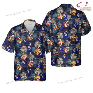 US Army 32nd Infantry Regiment The Queen’s Own Hawaiian Shirt US Army 32nd Infantry Regiment The Queen’s Own Hawaiian Shirt