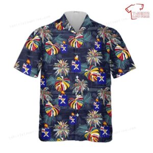 US Army 32nd Infantry Regiment The Queen’s Own Hawaiian Shirt