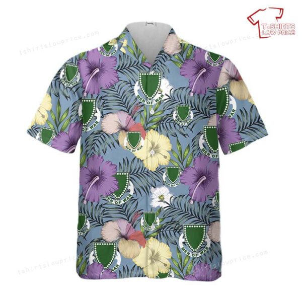US Army 33rd Armor Regiment Men of war Hawaiian Shirt US Army 33rd Armor Regiment Men of war Hawaiian Shirt