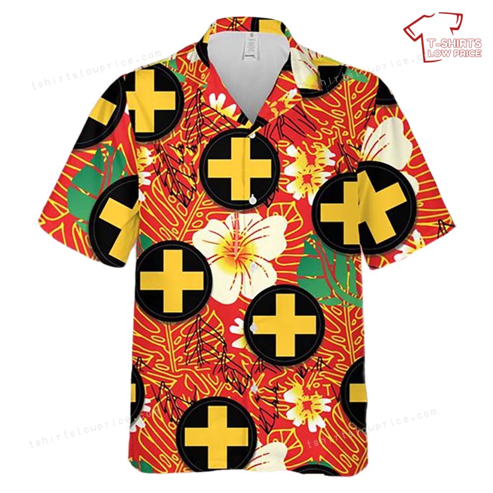 US Army 33rd Infantry Brigade Combat Team Illinois Army National Guard Hawaiian Shirt 2 US Army 33rd Infantry Brigade Combat Team Illinois Army National Guard Hawaiian Shirt 2