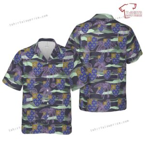 US Army 34th Infantry Regiment Hawaiian Shirt US Army 34th Infantry Regiment Hawaiian Shirt