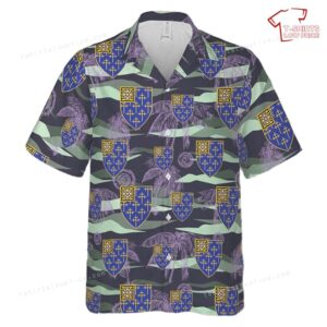 US Army 34th Infantry Regiment Hawaiian Shirt