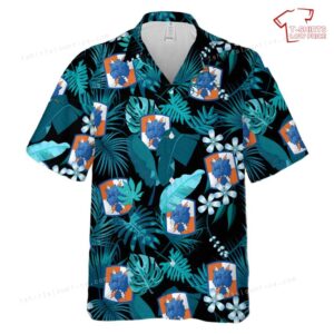 US Army 35th Corps Signal Brigade Hawaiian Shirt