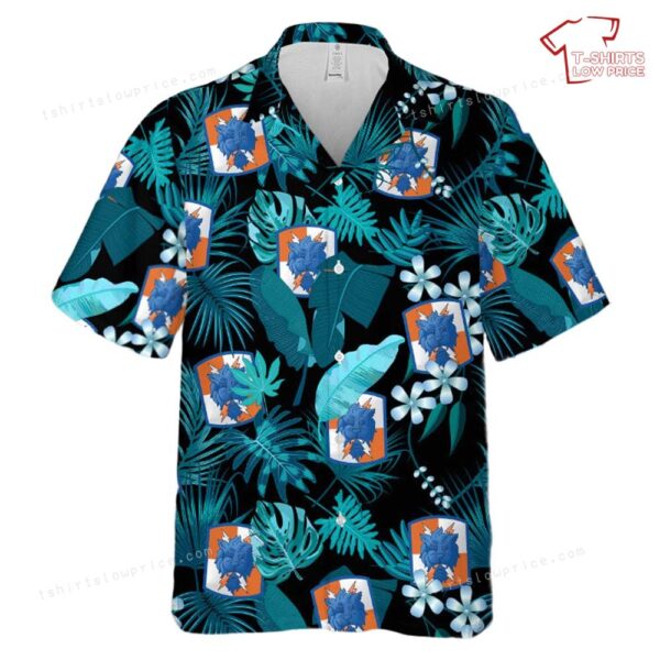 US Army 35th Corps Signal Brigade Hawaiian Shirt US Army 35th Corps Signal Brigade Hawaiian Shirt