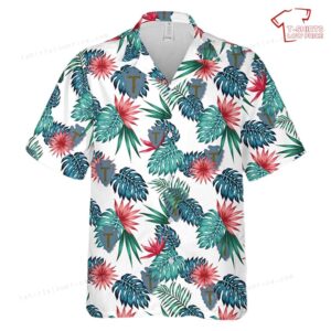 US Army 36th Infantry Division Arrowhead Hawaiian Shirt