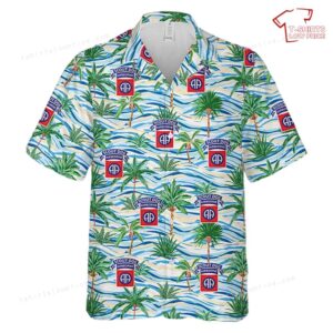 US Army 37th Scout Dog Platoon – 82nd Airborne Div Hawaiian Shirt