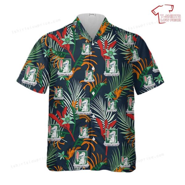 US Army 40th Cavalry Regiment Hawaiian Shirt US Army 40th Cavalry Regiment Hawaiian Shirt
