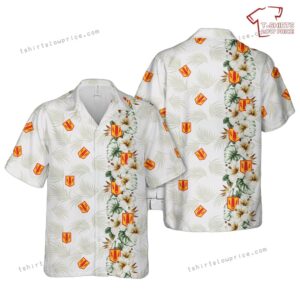 US Army 41st Field Artillery Brigade Rail Gunners Hawaiian Shirt US Army 41st Field Artillery Brigade Rail Gunners Hawaiian Shirt