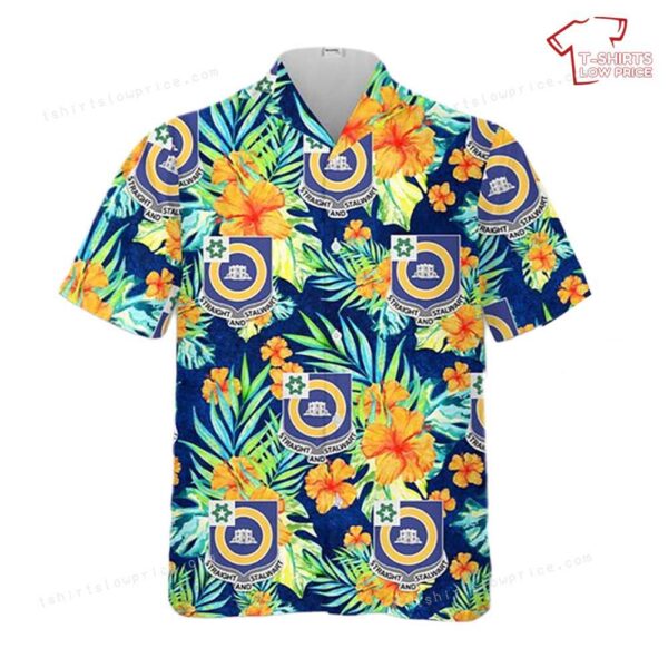 US Army 41st Infantry Regiment DUI Hawaiian Shirt US Army 41st Infantry Regiment DUI Hawaiian Shirt