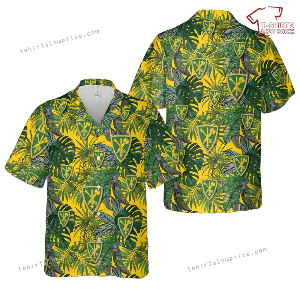 US Army 42nd Military Police Brigade Hawaiian Shirt US Army 42nd Military Police Brigade Hawaiian Shirt 1