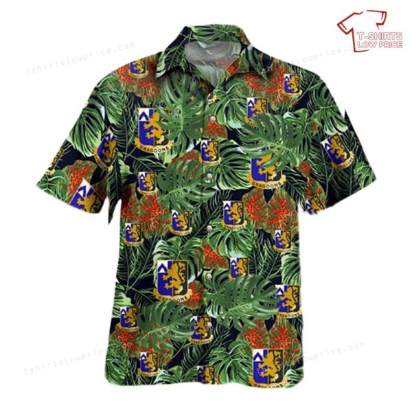 US Army 48th Infantry Regiment Hawaiian Shirt US Army 48th Infantry Regiment Hawaiian Shirt