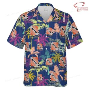 US Army 50th Signal Battalion Unit Crest Hawaiian Shirt