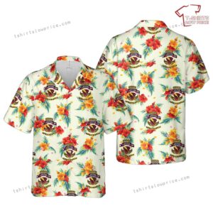 US Army 51st Infantry Regiment (Long Range Surveillance Company) Hawaiian Shirt