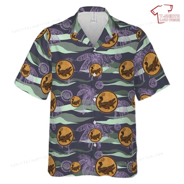US Army 52nd BOMB Squadron WWII Hawaiian Shirt US Army 52nd BOMB Squadron WWII Hawaiian Shirt