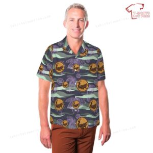 US Army 52nd BOMB Squadron WWII Hawaiian Shirt 3