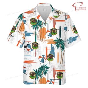 US Army 61st Civil Engineer and Logistics Squadron Hawaiian Shirt