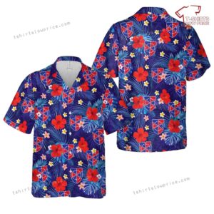 US Army 62nd Air Defence Artillery Regiment Hawaiian Shirt