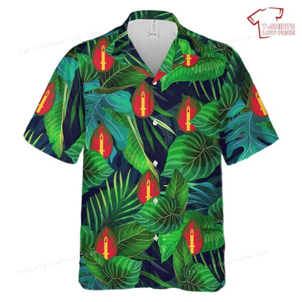 US Army 63rd Infantry Division Hawaiian Shirt US Army 63rd Infantry Division Hawaiian Shirt