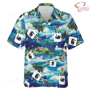 US Army 64th Armor Regiment We Pierce Hawaiian Shirt