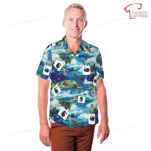 US Army 64th Armor Regiment We Pierce Hawaiian Shirt