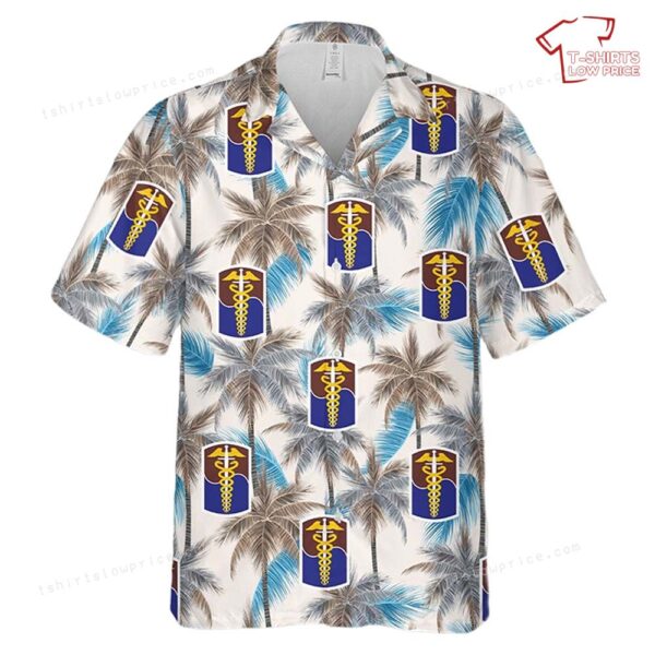 US Army 65th Medical Brigade Hawaiian Shirt US Army 65th Medical Brigade Hawaiian Shirt
