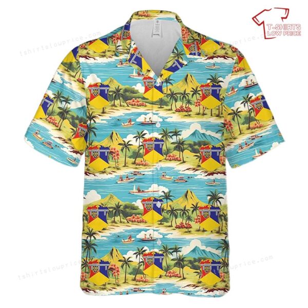 US Army 66th Armor Regiment Burt’s Knights Hawaiian Shirt