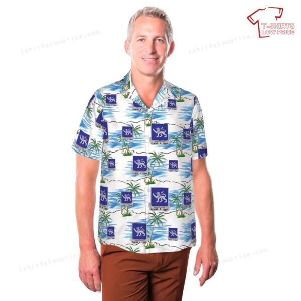 US Army 68th Armor Regiment ‘Silver Lions’ Hawaiian Shirt