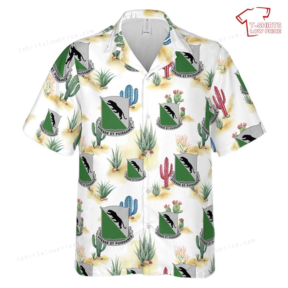 US Army 69th Armor Regiment Unit Crest Hawaiian Shirt 2 US Army 69th Armor Regiment Unit Crest Hawaiian Shirt 2