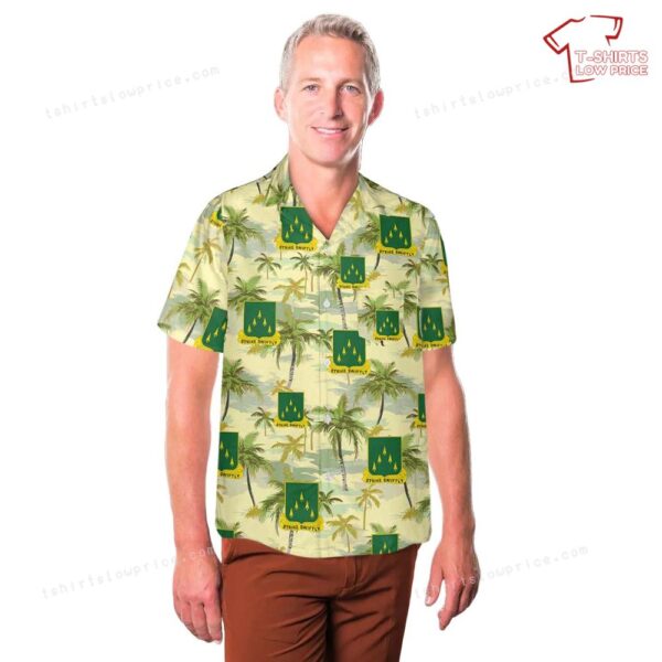 US Army 70th Armor Regiment Pocket Hawaiian Shirt US Army 70th Armor Regiment Pocket Hawaiian Shirt
