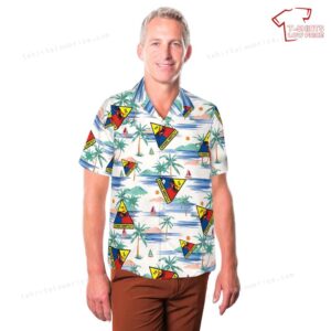 US Army 70th Tank Battalion Hawaiian Shirt 3