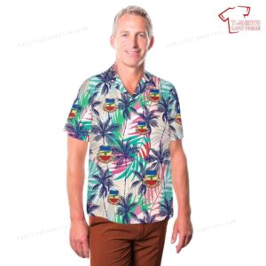 US Army 73 Armor Airborne Hawaiian Shirt 3