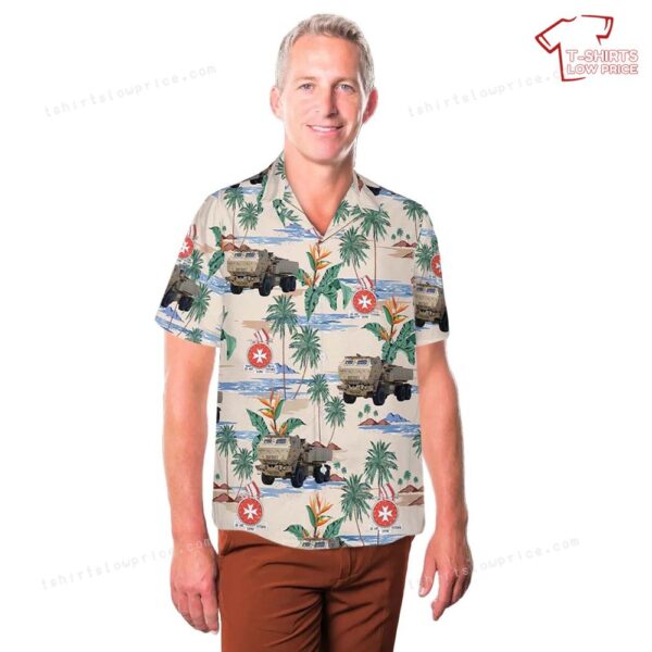 US Army 75th FA Brigade M142 HIMARS 1st Battalion Hawaiian Shirt US Army 75th FA Brigade M142 HIMARS 1st Battalion Hawaiian Shirt