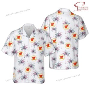 US Army 101st Airborne Division Artillery (DIVARTY) Hawaiian Shirt